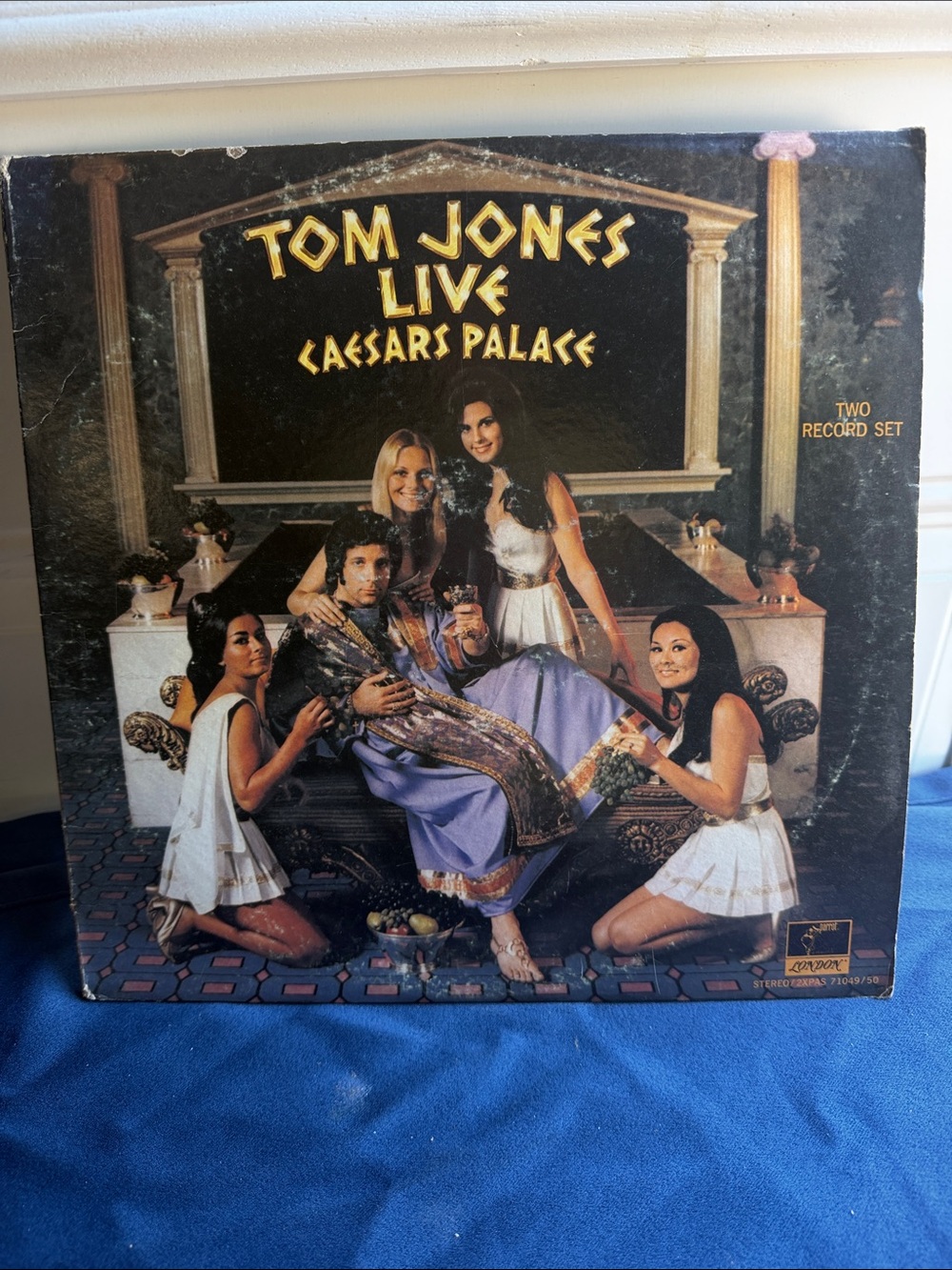 Live Caesars Palace Vinyl Record - Black